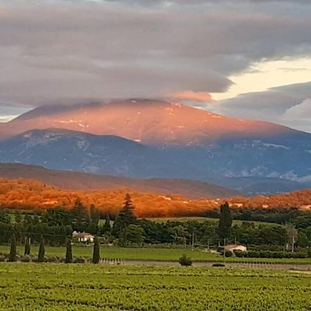 Le Clos Des Pins, Vue Mont Ventoux Roaix Esterno foto