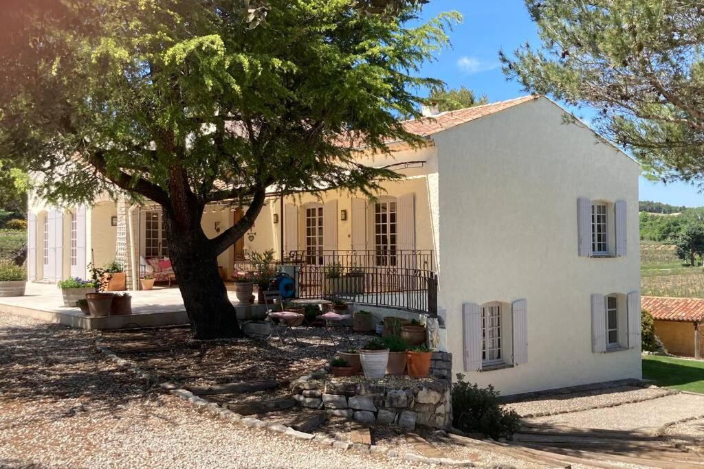 Le Clos Des Pins, Vue Mont Ventoux Roaix Esterno foto